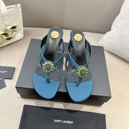 Runway Edition Crystal High-Heel Sandals