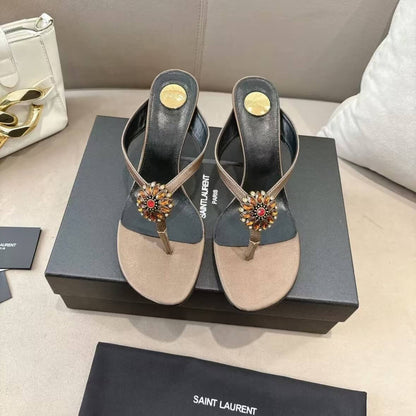 Runway Edition Crystal High-Heel Sandals