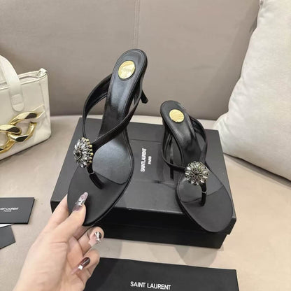 Runway Edition Crystal High-Heel Sandals
