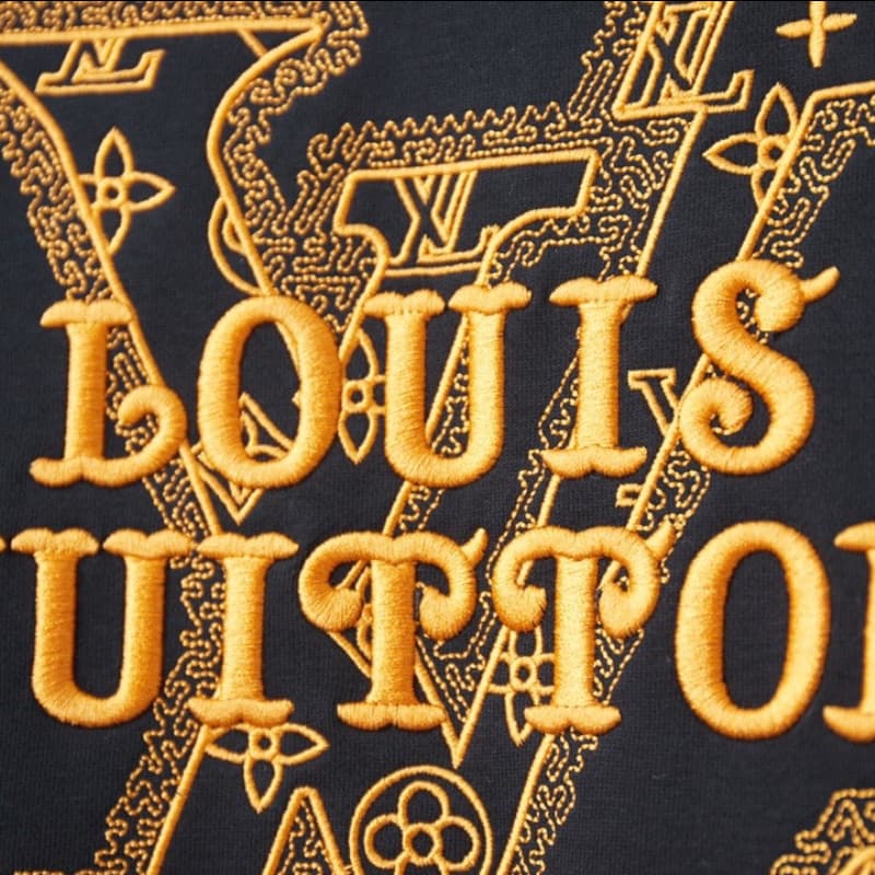 2025 New Embroidered Letter Sweatshirt