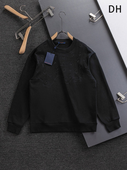 Half-Body Embroidery Design Sweatshirt