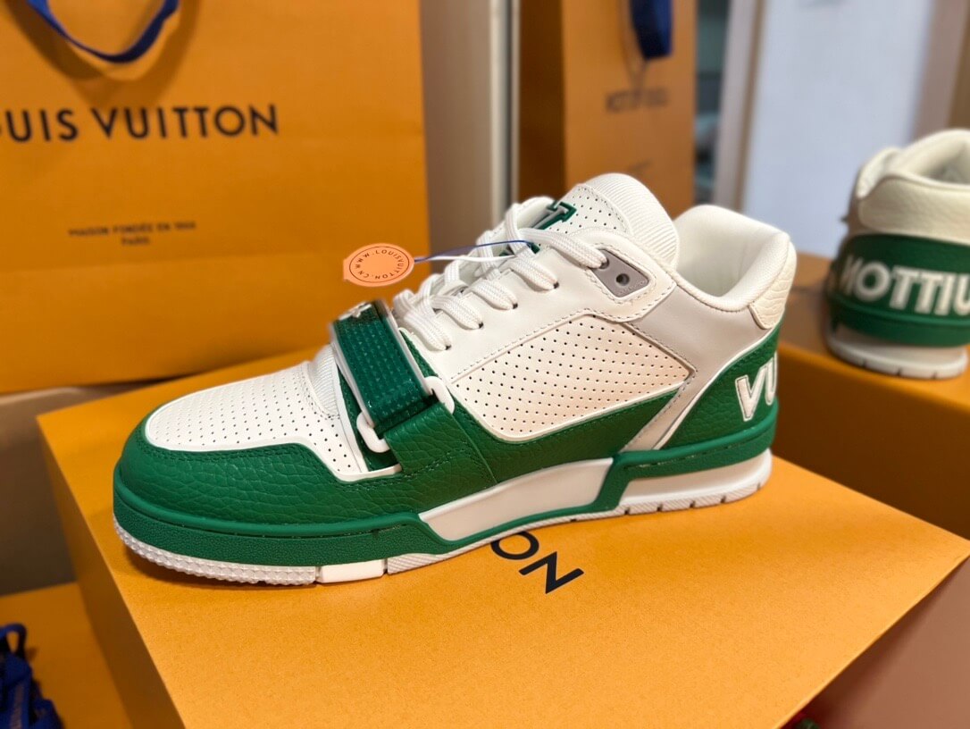 Green Velcro Sport Sneaker