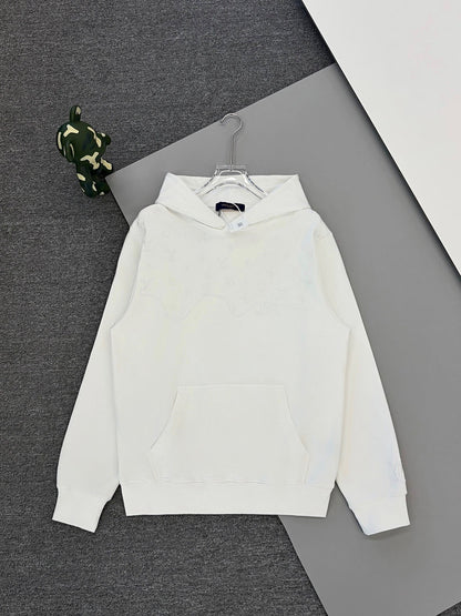 Half-Body Embroidered Hoodie
