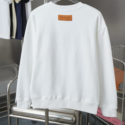 2025 New Embroidered Letter Sweatshirt