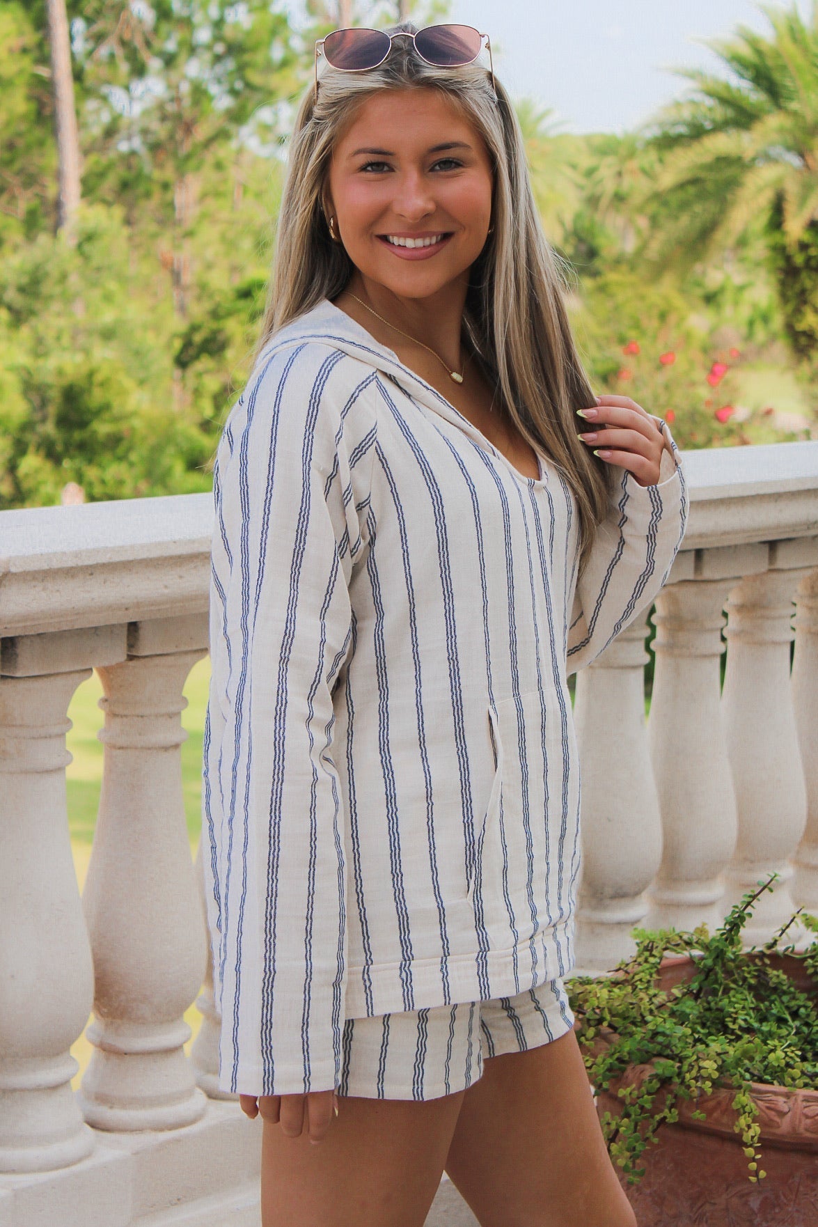 Lotus & Luna: Baja Pullover Collection - Sailor