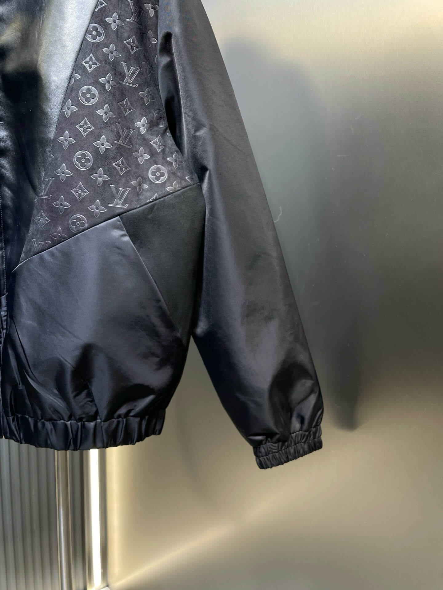 Top-Quality All-Over Printed Leather Jacket
