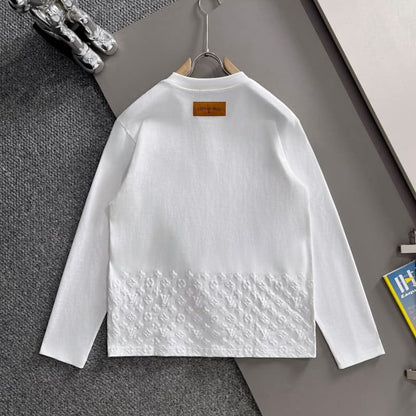 3D Embroidered & Puff Print Sweatshirt