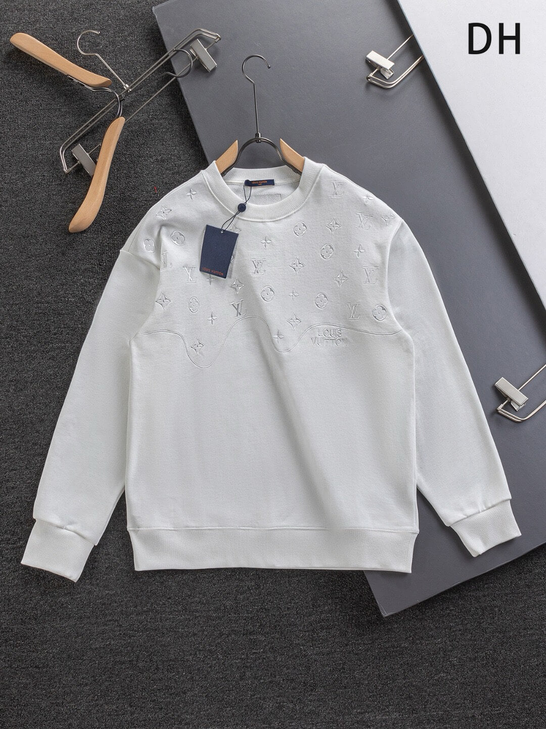 Half-Body Embroidery Design Sweatshirt