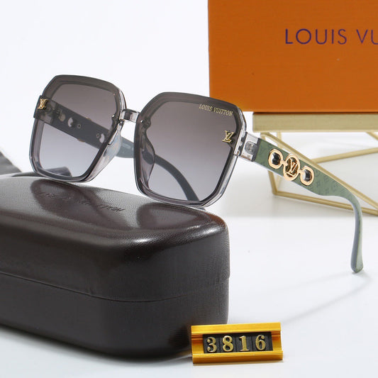 Full Logo Frame Sunglasses