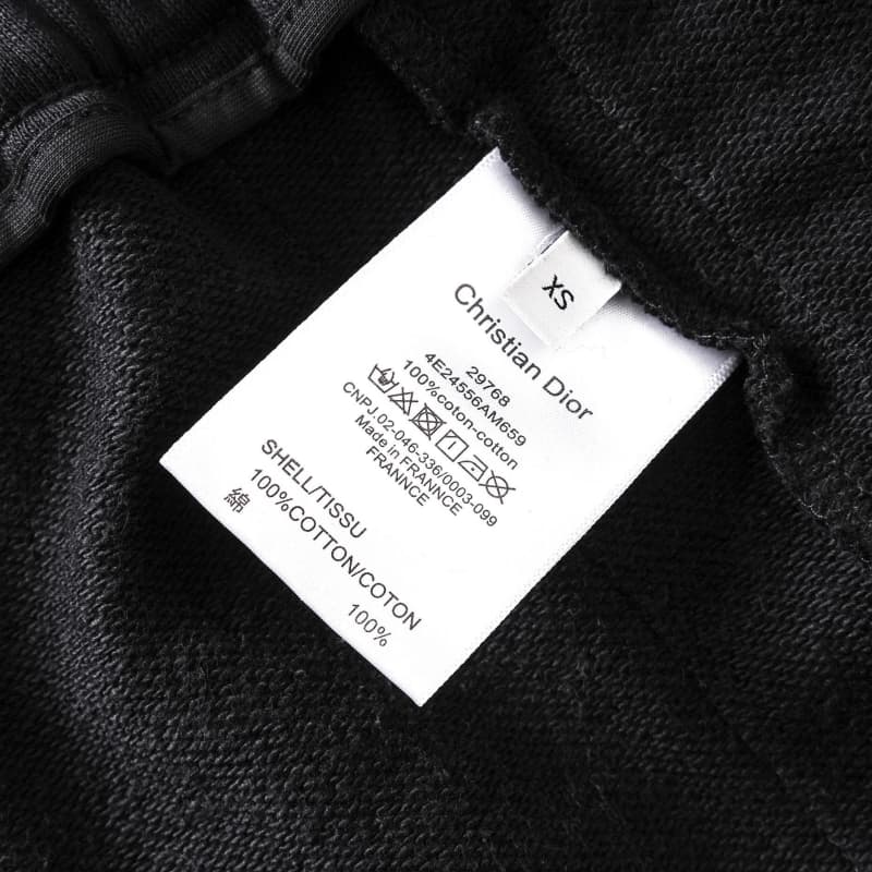3D Embroidery Tape Detail Pants