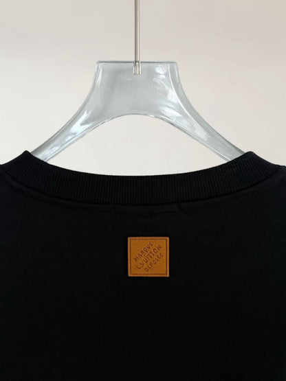 Fisherman Embroidery Sweatshirt