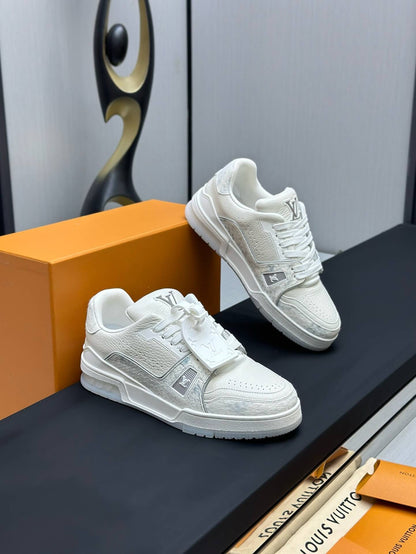 Pure White Runway Sneaker
