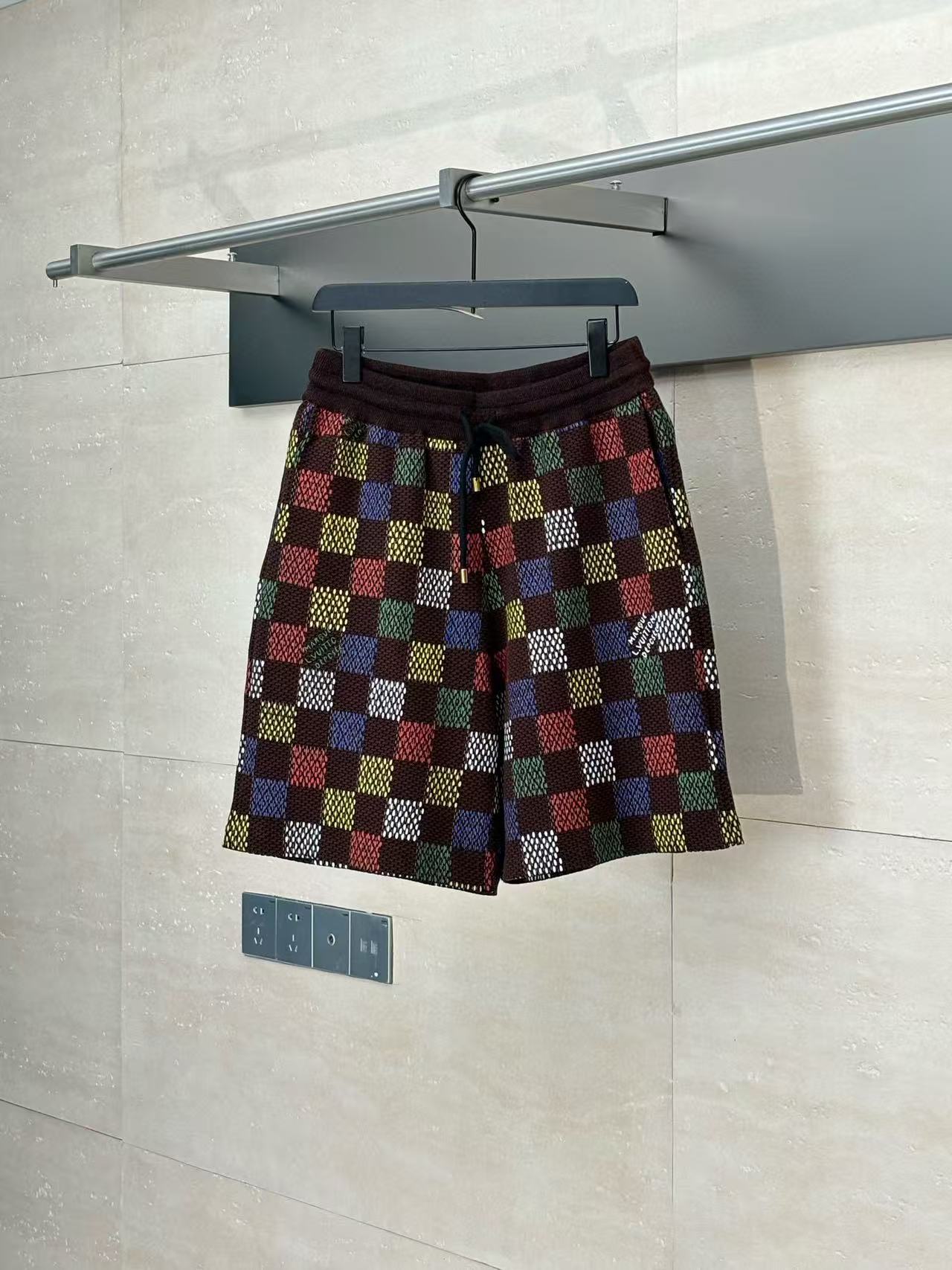 Mosaic Color - Checkered Shorts