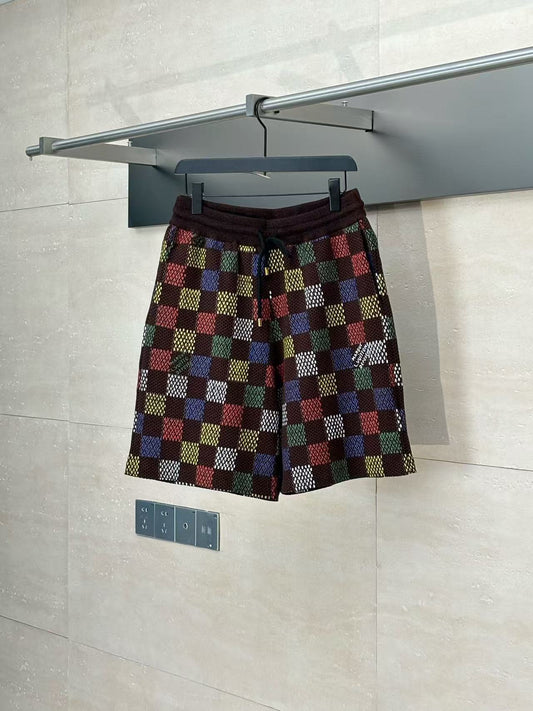 Mosaic Color - Checkered Shorts