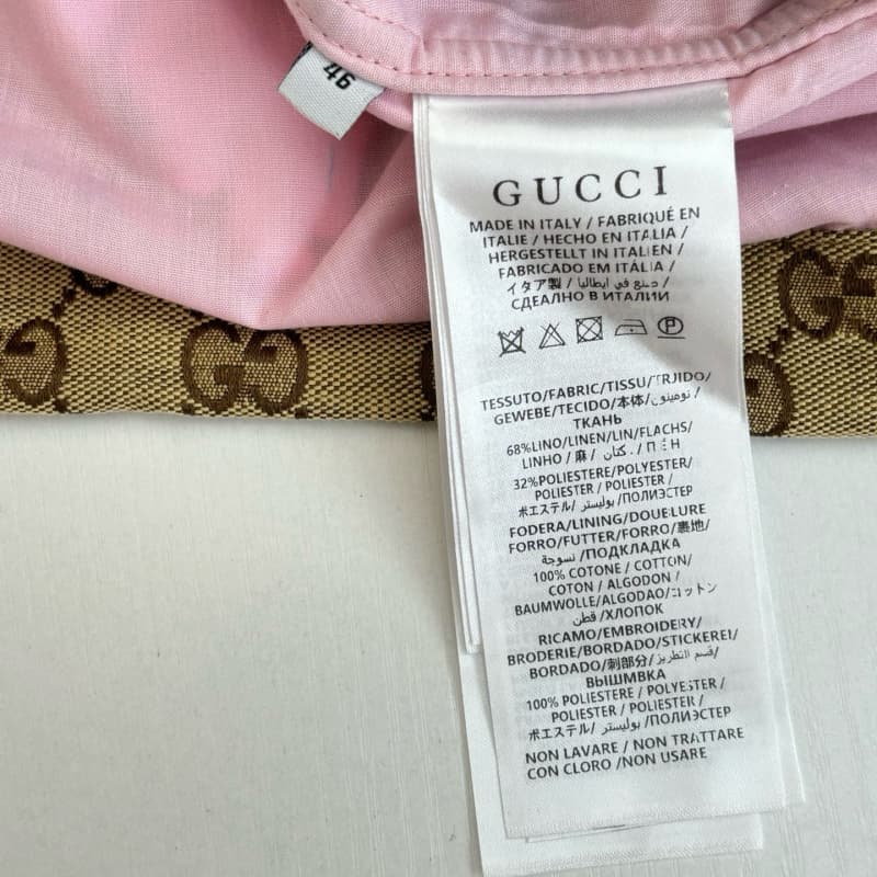 Khaki and Pink Patchwork Embroidered Jacket