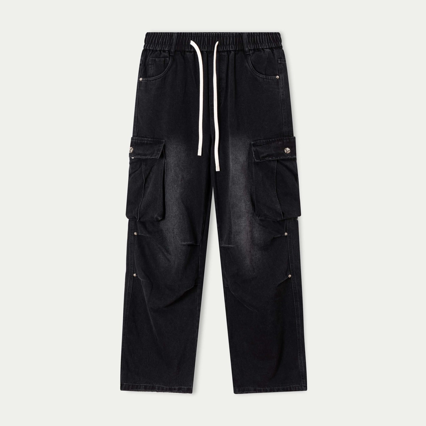Vintage Washed Denim Jeans