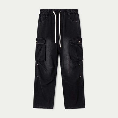 Vintage Washed Denim Jeans