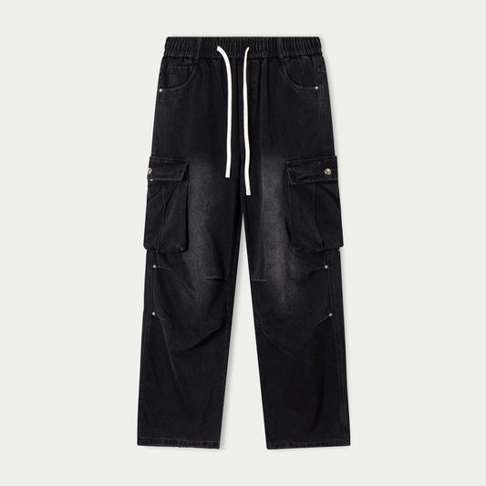 Vintage Washed Denim Jeans