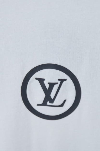 Letter & Head Towel Patch T-Shirt