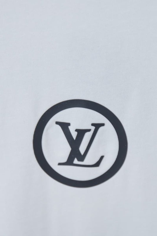 Letter & Head Towel Patch T-Shirt
