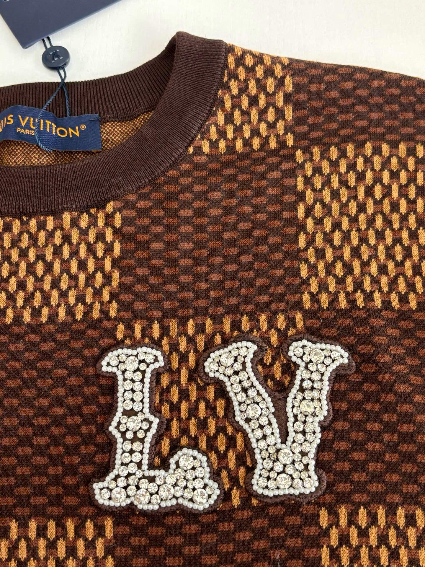 New Plaid Design Sweatshirt