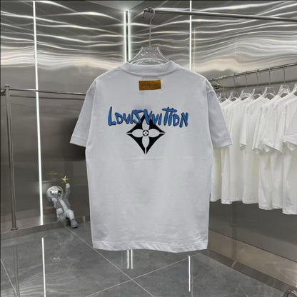 Classic Flock & Emboss Graphic T-shirt