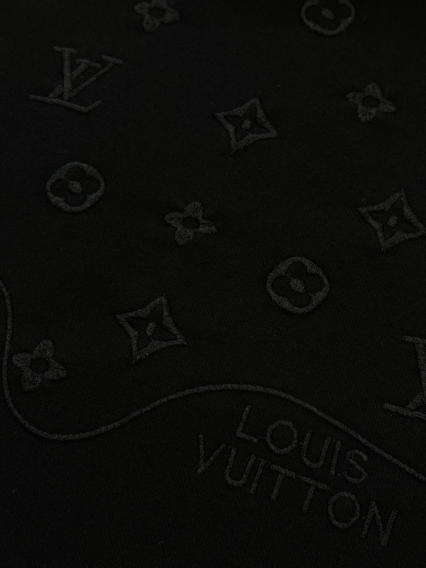 Half-Body Embroidered Hoodie