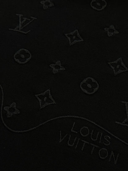 Half-Body Embroidered Hoodie