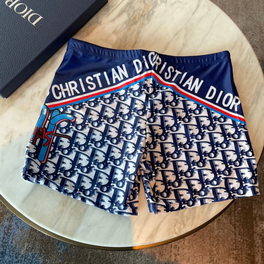 Panel Design Swim Trunks