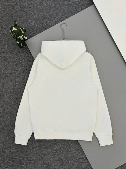 Half-Body Embroidered Hoodie