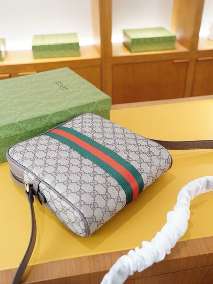 Monogram Crossbody Shoulder Bag