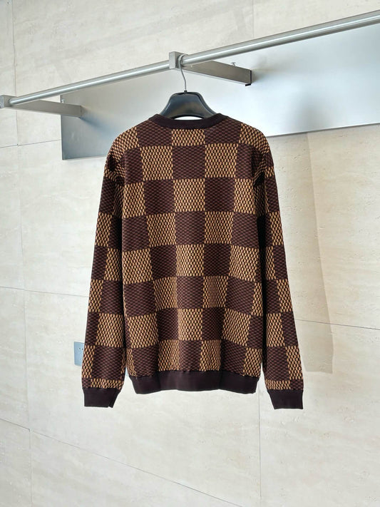 New Plaid Design Sweatshirt