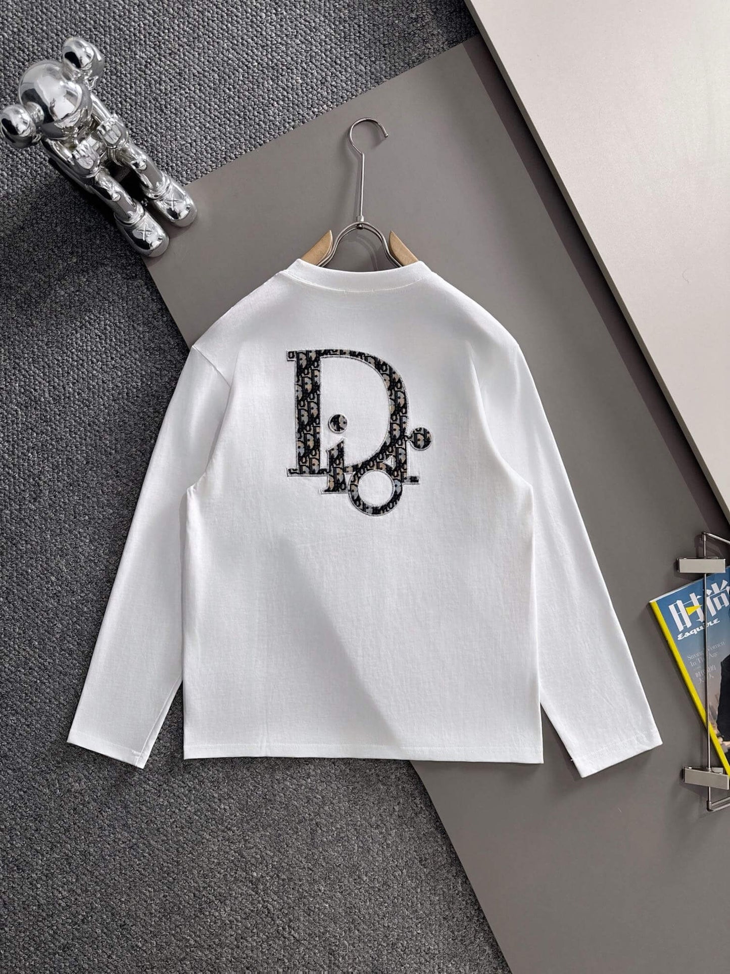 All-Over Pocket Print Sweatshirt
