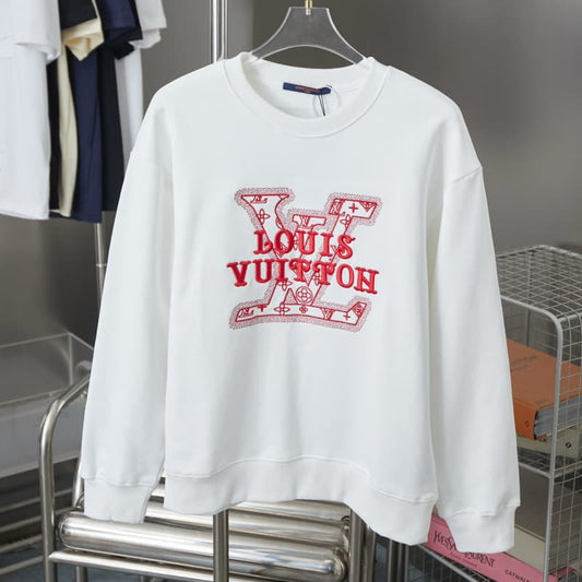 2025 New Embroidered Letter Sweatshirt