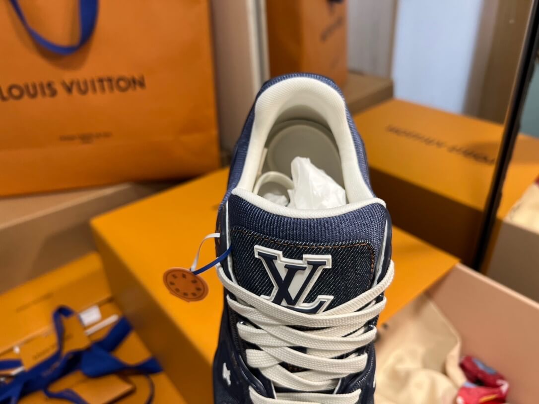Denim Blue Jacquard Sneaker