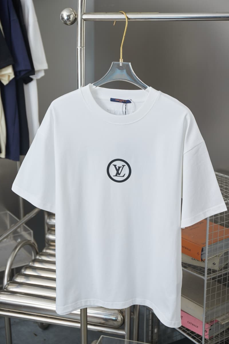 Letter & Head Towel Patch T-Shirt