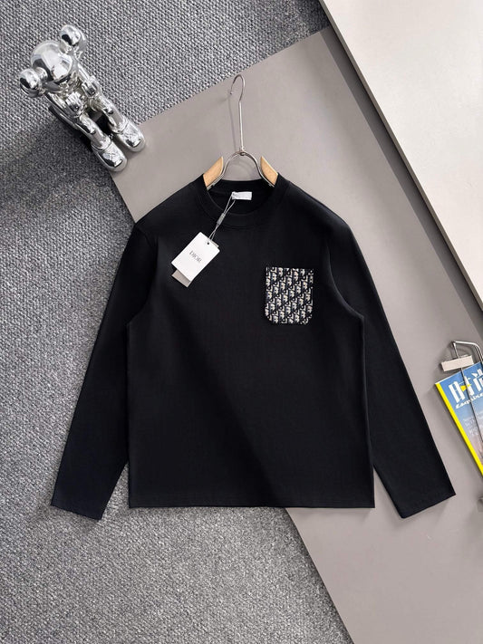 All-Over Pocket Print Sweatshirt
