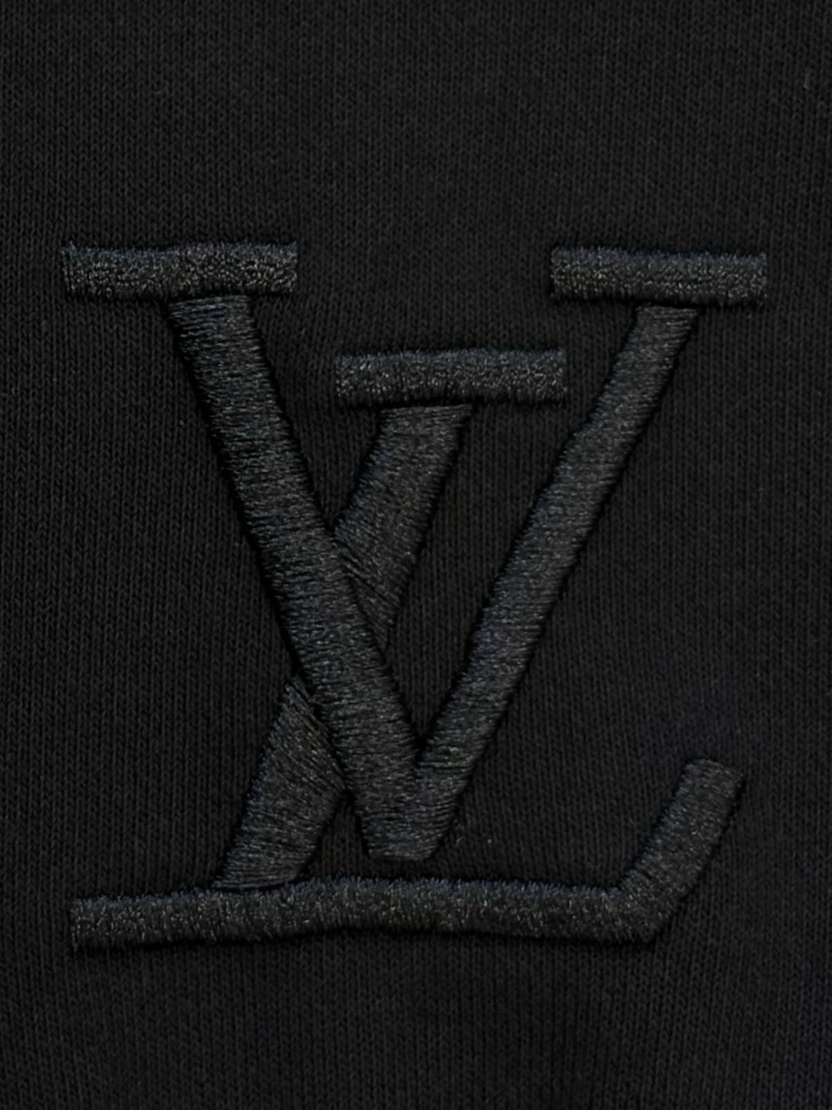 Half-Body Embroidered Hoodie