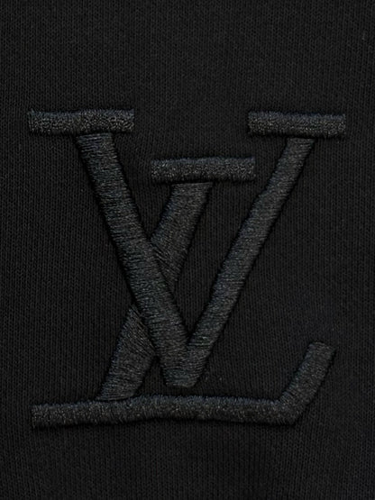 Half-Body Embroidered Hoodie
