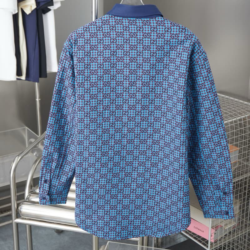Small G Jacquard Linen-Cotton Jacket