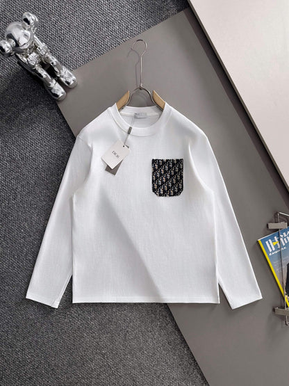 All-Over Pocket Print Sweatshirt