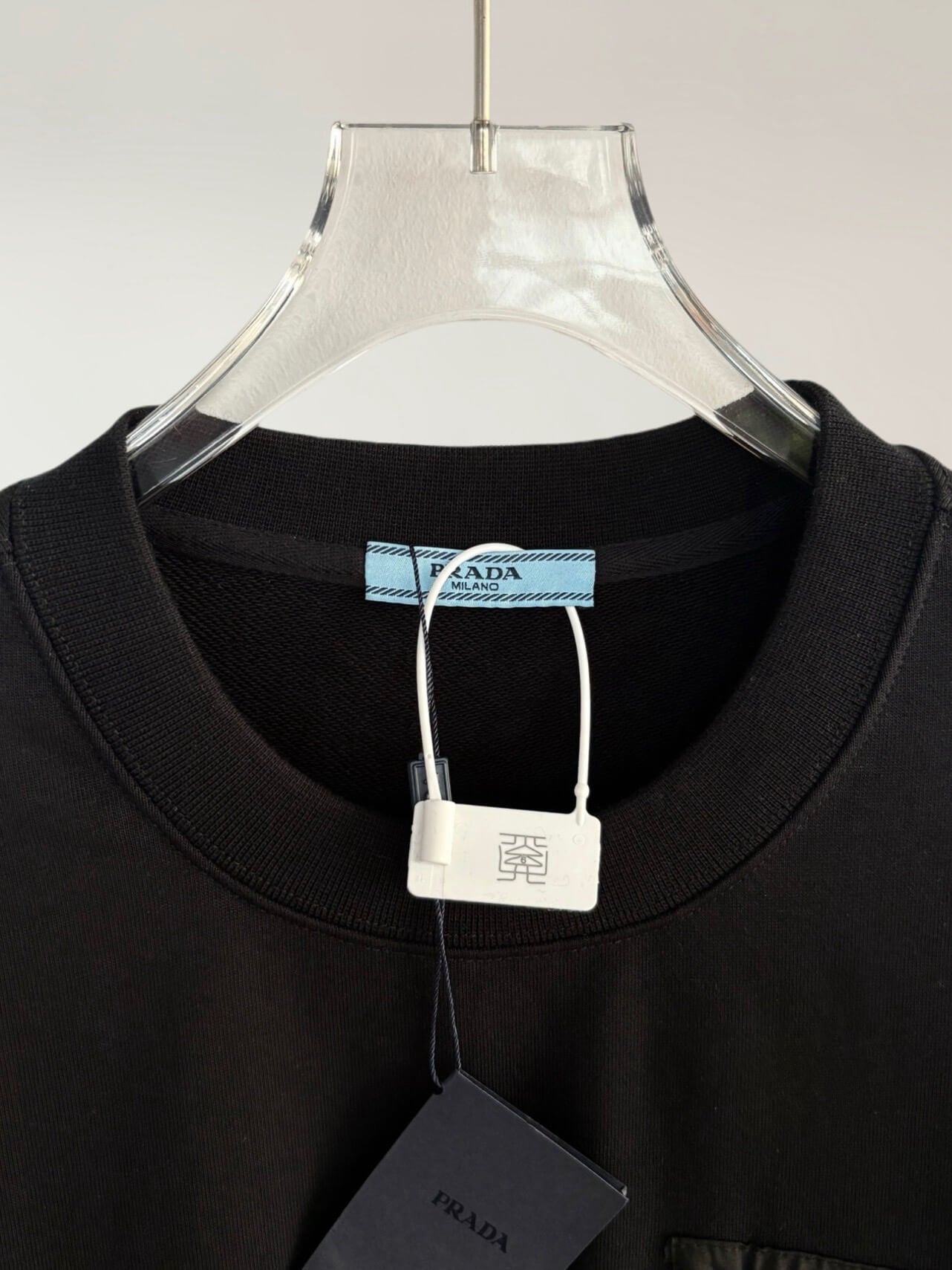 Triangle Zip-Front Sweatshirt