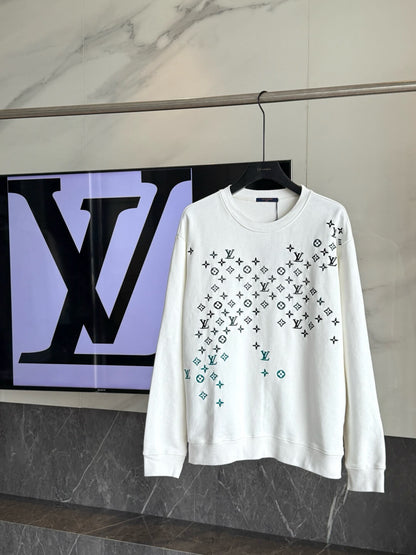 Gradient Embroidered Sweatshirt