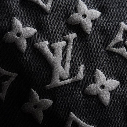 3D Embroidered & Puff Print Sweatshirt