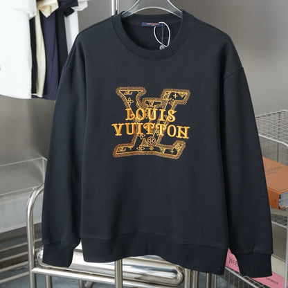 2025 New Embroidered Letter Sweatshirt