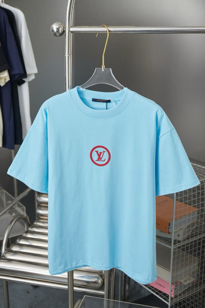 Letter & Head Towel Patch T-Shirt