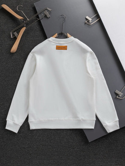 Half-Body Embroidery Design Sweatshirt