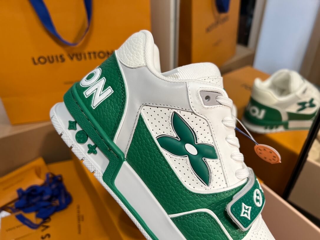 Green Velcro Sport Sneaker