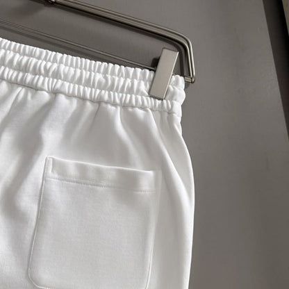 3D Shadow Knit Embroidered Shorts