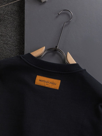 Half-Body Embroidery Design Sweatshirt